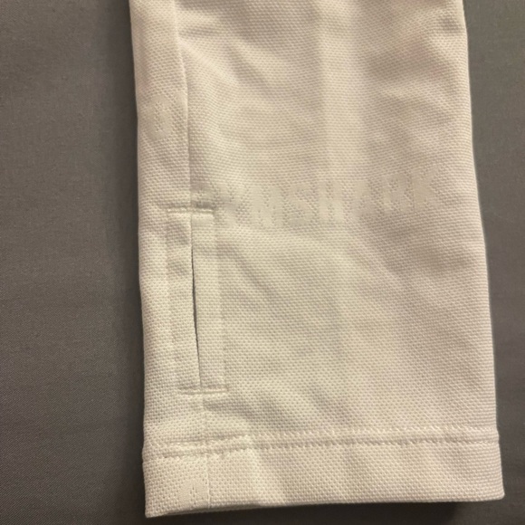 GYMSHARK LONG SLEEVE CROP TOP WHITE SIZE XS - Picture 8 of 9